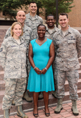 EMDP2 first students and Althea Green Dixon, director of Recruitment and Outreach for the F. Edward Hébert School of Medicine